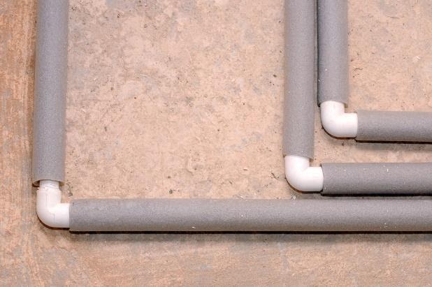 insulated water pipes
